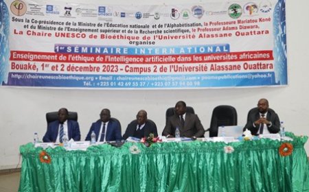 Bouaké : L’Enseignement de l’éthique de l’Intelligence artificielle au cœur d’un séminaire international à l’Université Alassane Ouattara