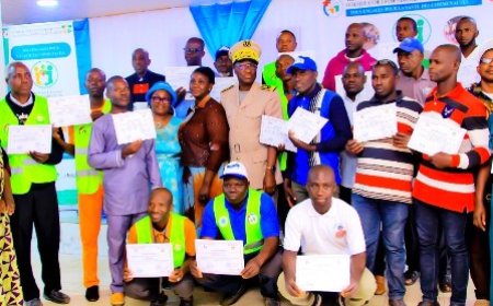 Les meilleurs agents primés à Odienné par le Ministère de la Santé et l’UNICEF