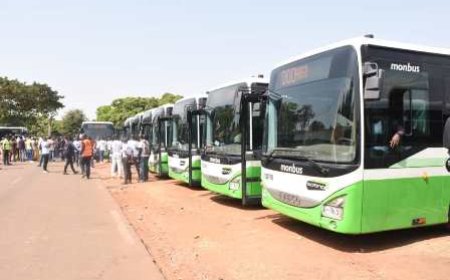 Korhogo : la SOTRA  lance ses activités avec 37 bus et  sept (7) lignes en circulation  dans le poro: