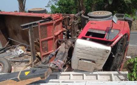 Grave accident de la route à Logoualé