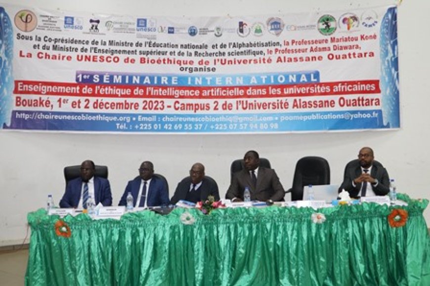 Bouaké : L’Enseignement de l’éthique de l’Intelligence artificielle au cœur d’un séminaire international à l’Université Alassane Ouattara