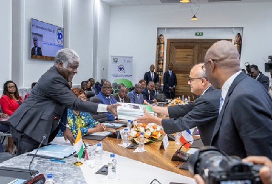 4ème réunion du COS-C2D : une convention du 3ème C2D-Justice de 24,5 milliards de FCFA signée en présence du Premier Ministre Beugré Mambé