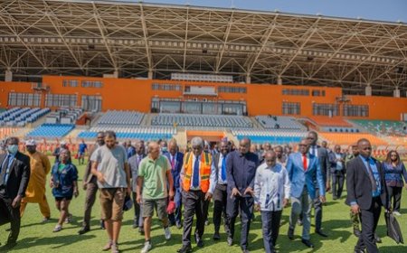 Infrastructures de la CAN 2023 à Korhogo : les dernières consignes du Premier Ministre Beugré Mambé