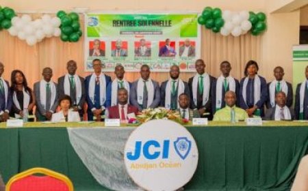 La formation et la responsabilité au centre des actions de la mandature 2024 de la JCI Abidjan-Océan