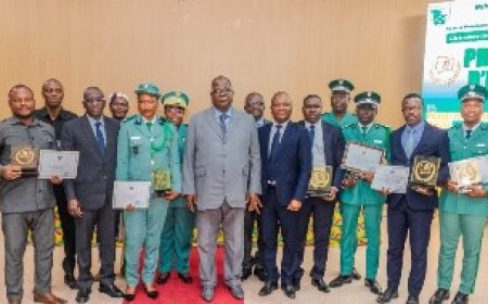 Prix d’excellence 2023 : les 2èmes et 3èmes meilleurs agents des Eaux et Forêts honorés