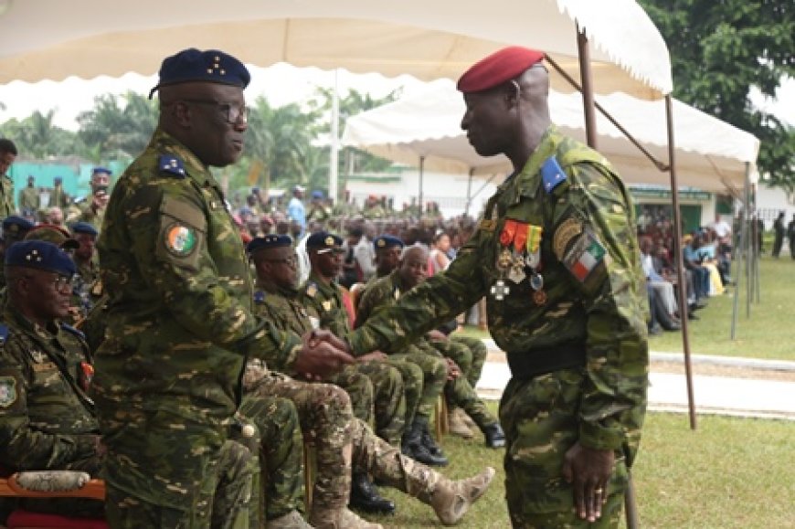 Passation de Commandement : Le Général CHERIF Ousmane prend les rênes de l’Armée de Terre Ivoirienne