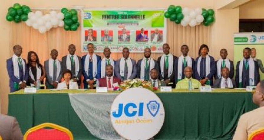 La formation et la responsabilité au centre des actions de la mandature 2024 de la JCI Abidjan-Océan