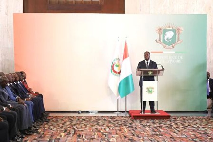 Vœux de nouvel an : le Président Alassane Ouattara s’engage à poursuivre les réformes nécessaires pour améliorer davantage le dynamisme de l’économie