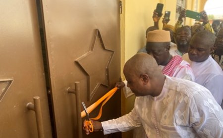 Man : La mosquée de Libreville réhabilitée ouvre ses portes