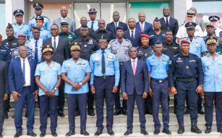 CAN 2023 : Le ministre Vagondo Diomandé "fier du travail remarquable" abattu par la commission sécurité-sureté du COCAN