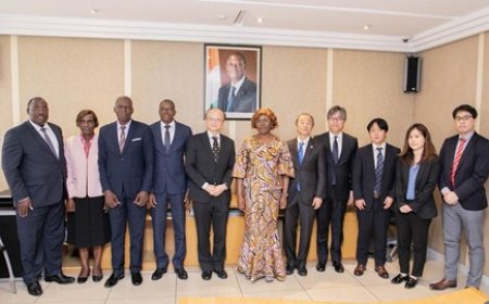 Coopération bilatérale : Le Japon réaffirme sa volonté de contribuer à la transformation économique et sociale de la Côte d’Ivoire