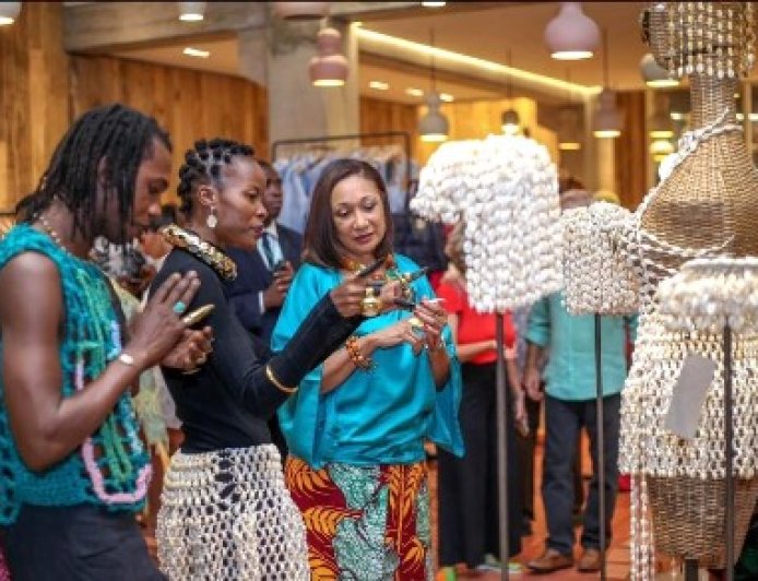 Mode : Françoise Remarck soutient le Collectif Ivoirien du design