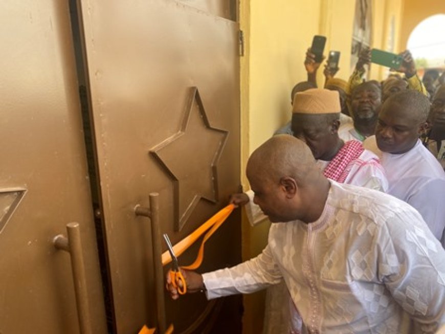 Man : La mosquée de Libreville réhabilitée ouvre ses portes