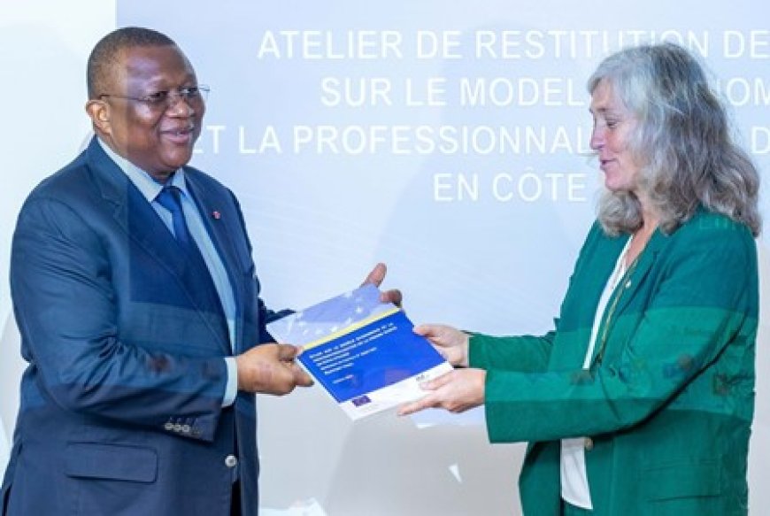 Le ministre Amadou Coulibaly réceptionne les résultats d'une étude sur le modèle économique et la professionnalisation de la presse en Côte d'Ivoire