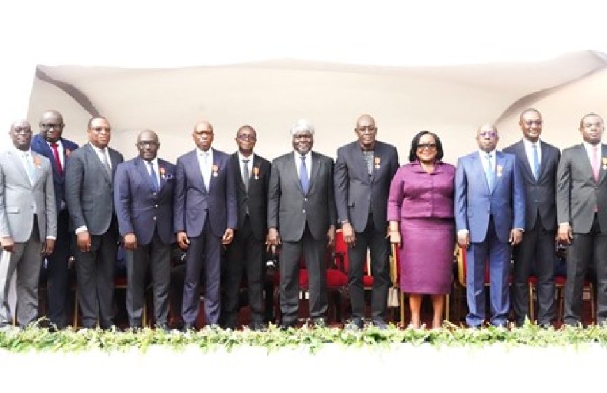 Organisation réussie de la CAN 2023 : 293 acteurs décorés par l'État de Côte-d'Ivoire