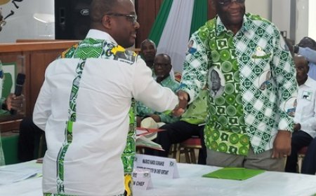 Passation de charges au  Pdci-Rda : Emmou Sylvestre succède à Guikahué