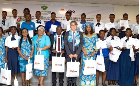 JIF 2024 : Les mesures prises par le ministre Koffi N’guessan pour encourager les jeunes filles à embrasser les filières industrielles saluées