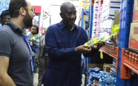 Approvisionnement des marchés : le ministre Souleymane Diarrassouba s’assure de la disponibilité de stocks de produits de grande consommation