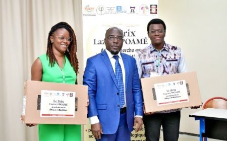 6èmes journées scientifiques du CAMES : Le « Prix Lazare POAMÉ de la Recherche en Éthique et Bioéthique » attribué à deux jeunes chercheurs