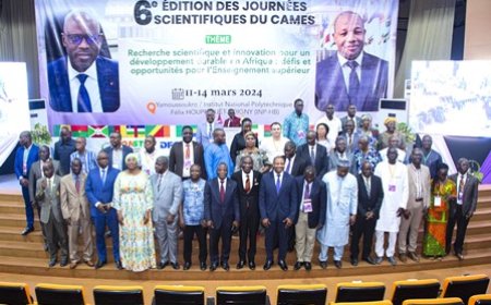 Clôture de la 6e édition des Journées scientifiques du CAMES : les participants souhaitent une diplomatie scientifique et une harmonisation des politiques