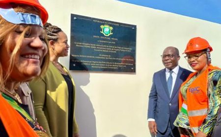 Traitement des maladies infectieuses respiratoires : l'unité de production d'oxygène installée au CHR de San-Pedro officiellement inaugurée