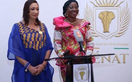 Marché des Arts et du Spectacle d'Abidjan (MASA) 2024 : la présidente du Sénat, Kandia Camara, s'engage à soutenir ce rendez-vous culturel prévu du 13 au 20 avril