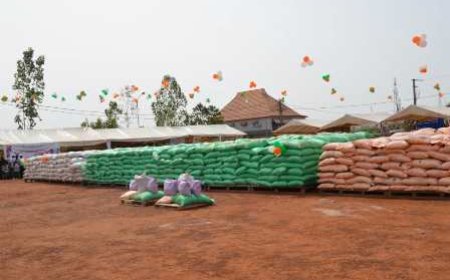Odienné : Adjoumani distribue 2954 T d'engrais et de semences aux producteurs et annonce d'importants projets