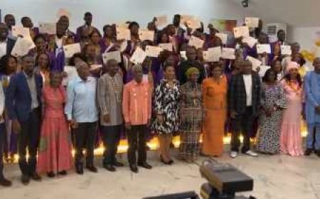 Graduation: 42 étudiants de Daniel Ecole Leadership reçoivent leurs certificats de fin de formation