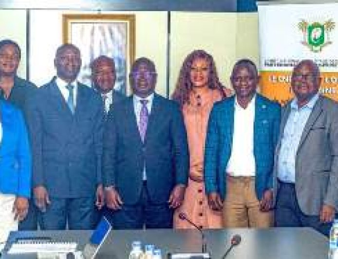 Gestion des infrastructures de la CAN : L'ONS  échange avec le Comité National de Pilotage des Partenariats  Public - Privé.