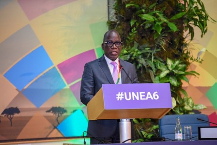 Kenya / l’Assemblée des Nations Unies pour l'Environnement (UNEA-6) : le ministre Assahoré Konan Jacques affiche les ambitions écologiques de la Côte-d’Ivoire