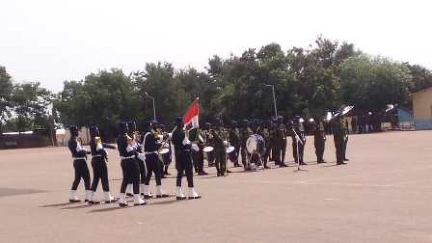 Bouaké : 156 élèves sous-officiers présenté au drapeau