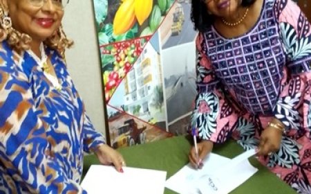 Formation professionnelle : La chambre de commerce Ivoiro- portugaise et la fondation Hélène Olossoumaī se mettent ensemble