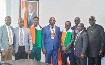 CHAMPION MONDIALE DE KARATE : TROIS MEDAILLES POUR L'IVOIRIEN MÉÏTÉ IBRAHIMA