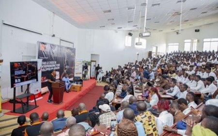 Tonkpi et Bafing  / 7e Édition de la Caravane de l'Entrepreneuriat / La Fondation Kaydan inculque le goût de l'entrepreneuriat aux jeunes et étudiants"