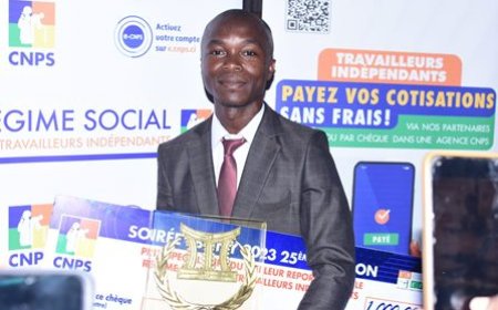 Ly Goha Aimé Ludovic de la Radio Côte d’Ivoire super Ebony 2023