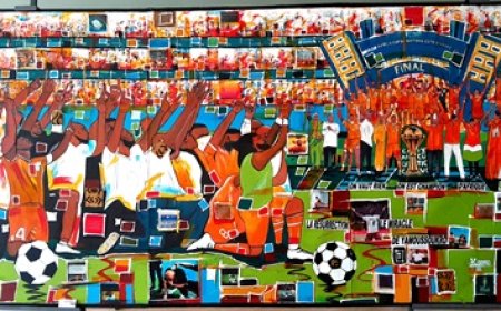 EXPOSITION : Un tableau en vente pour célébrer la victoire des Eléphants