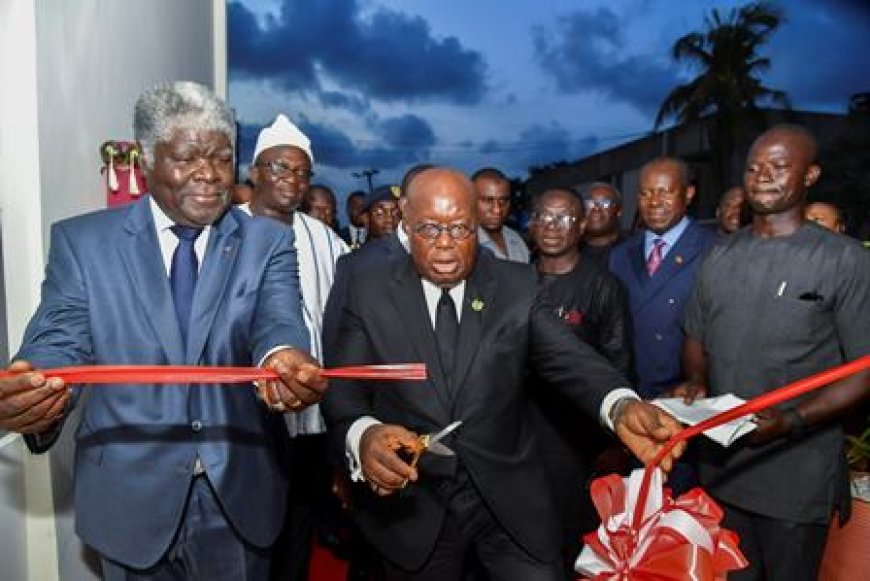 Inauguration du siège de l’ICCIG : « la transformation des fondamentaux de l'économie cacaoyère est en cours », indique le Premier Ministre Beugré Mambé