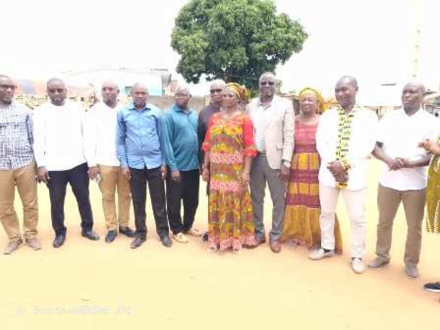 Investissement sur le terrain : Les coordinateurs de la CCR mobilisés pour l'inscription e-militant à Bouaké