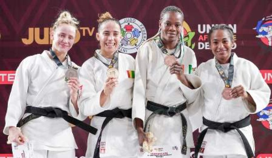 Judo (championnats d’Afrique) Dabonné Zoulehia en Bronze