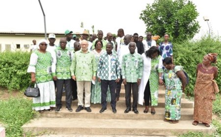 Pdci-Rda /  Le ministre Calice Yapo, aux militants : « Allez expliquer partout qu’en 2025 le Pdci doit prendre le pouvoir »