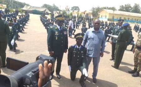 Bouaké : Sortie triomphale de la 33ème promotion de l'ENSOA sous le regard bienveillant du ministre Tiené Birahima Ouattara