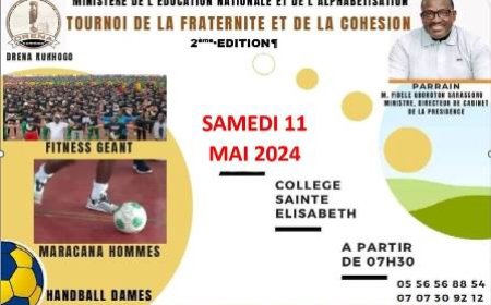 La 2e édition du tournoi de la fraternité et de la cohésion sociale bat son plein à Korhogo
