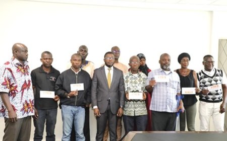 Des bons de prise en charge médicale remis à 33 victimes des crises ivoiriennes