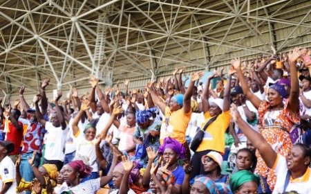 KORHOGO : Hommage au Président de la république, une mobilisation au féminin