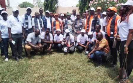 Korhogo : Konaté Adama investi  président  régional du FTF-  CI RHDP