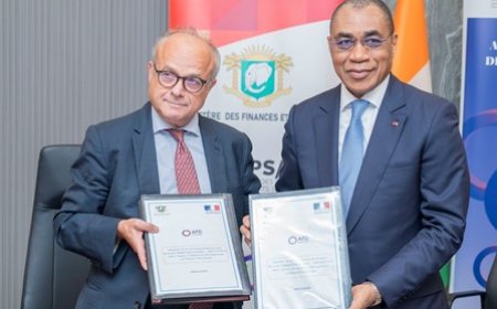 La Côte d'Ivoire signe avec L'AFD plusieurs conventions pour près de 106 milliards FCFA dans les secteurs de la mobilité urbaine, de la santé et de la gouvernance financière