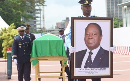 Obsèques de Henri Konan Bédié : la nation ivoirienne salue la mémoire d’un grand serviteur de l’Etat et d’un artisan de paix