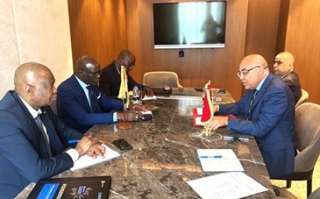 41ème session ordinaire du Conseil des ministres du CAMES : le ministre Adama Diawara échange avec ses homologues du Maroc et du Congo