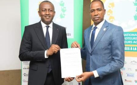 Yamoussa Coulibaly prend ses fonctions de vice-président de la CNPC-CI