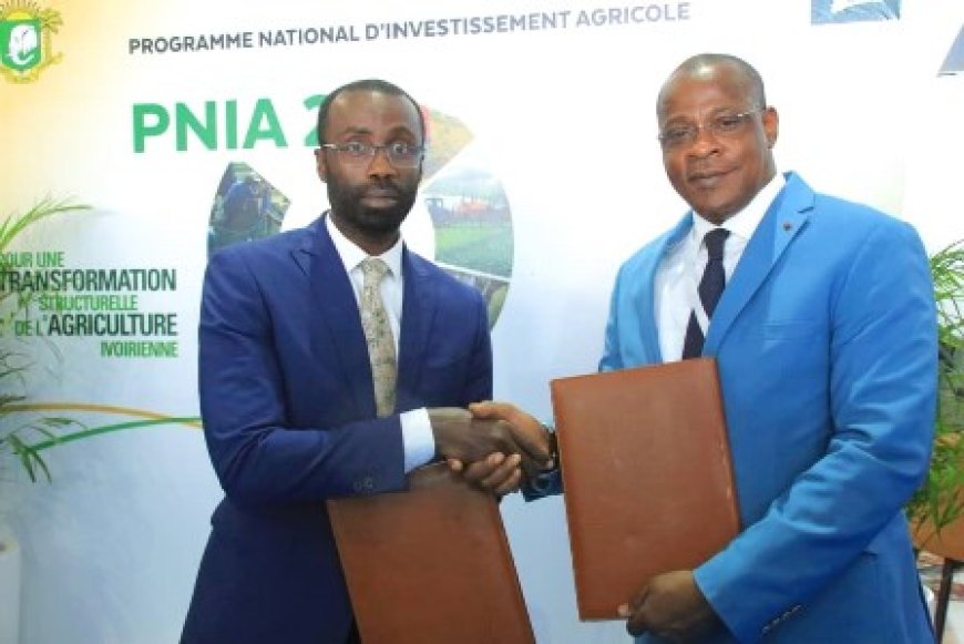 Coopération agricole : la Chambre nationale d'Agriculture et le Conseil agricole ivoirien au Maroc signent une convention de partenariat
